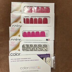 Five new sets of Nail Polish strips